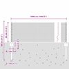 vidaXL Zaun mit Pfosten Gr&uuml;n 0,4 x 50 m Stahl und PVC