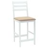 vidaXL Esszimmerst&uuml;hle 2 pcs Wei&szlig; 40 x 47,5 x 99,5 cm
