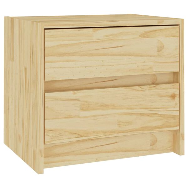vidaXL Nachttisch 40x30,5x35,5 cm Massivholz Kiefer
