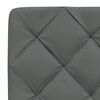 vidaXL Bettgestell ohne Matratze Dunkelgrau 140x200 cm Stoff