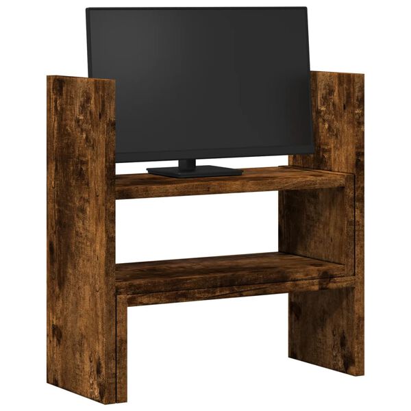 vidaXL Schreibtisch-Organizer Verstellbar R&auml;uchereiche 40x17x41 cm