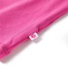Kinder T-Shirt Dunkelrosa 140