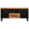 vidaXL TV-Schrank 100x34x46 cm Massivholz Akazie