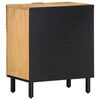 vidaXL Nachttisch Braun 50x33x60 cm Massivholz Mango