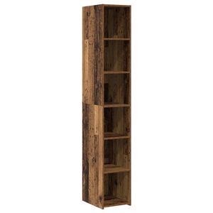 vidaXL Highboard Altholz 30 x 41 x 185 cm Holzwerkstoff