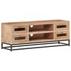 vidaXL TV-Schrank 110x30x40 cm Akazie Massivholz