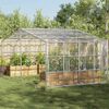 vidaXL Pflanzenabdeckung mit &Ouml;sen 3x10 m PVC