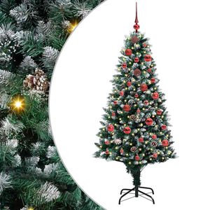 vidaXL K&uuml;nstlicher Weihnachtsbaum mit 150 LEDs mit St&auml;nder Gr&uuml;n 150 cm