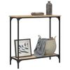 vidaXL Konsolentisch Sonoma-Eiche 75 x 30,5 x 75 cm Holzwerkstoff