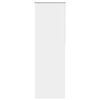 vidaXL Verdunkelungsrollo Wei&szlig; 70x230cm Stoffbreite 65,7 cm Polyester