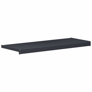 vidaXL Fensterbank Anthrazit mit Holzmaserung 60 x 30 x 4,5 cm PVC
