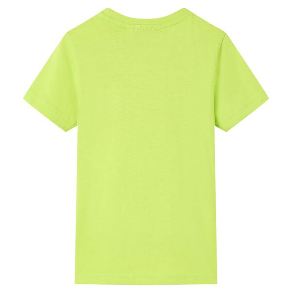 Kinder-T-Shirt Limette 140