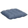 vidaXL Sitzkissen 4 pcs Blau 40 x 40 x 6 cm Cordstoff