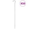 vidaXL Zeltheringe 50 Stk. 30 cm &Oslash;7 mm Verzinkter Stahl