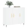vidaXL Sideboard Wei&szlig; 90x34x80 cm Holzwerkstoff