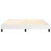 vidaXL Boxspringbettgestell Wei&szlig; 180x200 cm Kunstleder