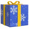 vidaXL Beleuchtete Geschenkboxen 3 Stk. 64 LEDs Warmwei&szlig;
