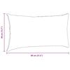 vidaXL Sofakissen 2 St&uuml;ck Blau 80 x 40 cm Cordstoff