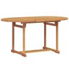 vidaXL Garten Essgruppe 5 pcs Natur Massivholz Akazie