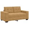 vidaXL | Sofa Set | 2 pcs Braun 221 x 78 x 80 cm Samt
