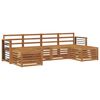 vidaXL Sofagarnituren 6 pcs Natur Massivholz Akazie