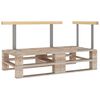 vidaXL Rückenlehnen für Palettensofa 2 Stk. 110/70cm Kiefer Massivholz