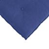 vidaXL R&uuml;ckenkissen Polizeiblau 60 x 50 cm Cordstoff