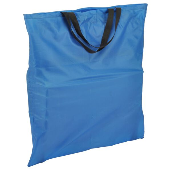 HI Faltbare Strandmatte PVC Blau