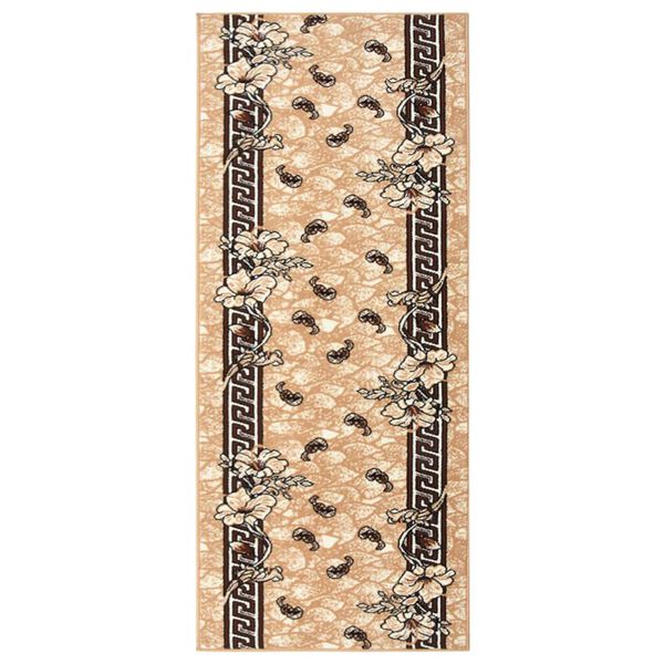 vidaXL Teppichl&auml;ufer BCF Beige 100x300 cm
