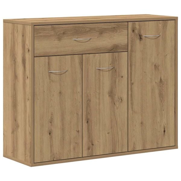 vidaXL Sideboard Artisan-Eiche 88x30x70 cm Holzwerkstoff