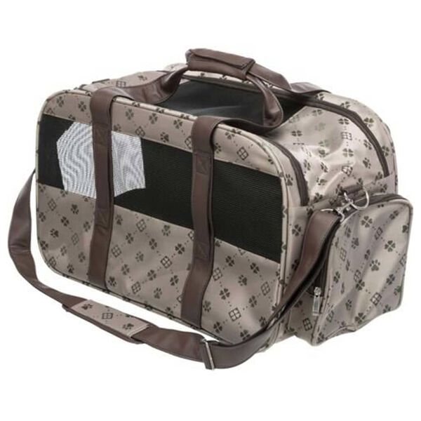 TRIXIE Haustier-Tragetasche Maxima Polyester 33x32x54 cm Beige 28903