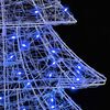 vidaXL Weihnachtsbaum mit 160 LEDs Blau 150 cm Acryl