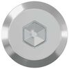 vidaXL M&ouml;bel-Schrauben 12 pcs Silber M6 x 70 mm Stahl
