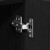 vidaXL Sideboard Schwarz Eichen-Optik 90 x 34 x 80 cm Holzwerkstoff