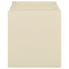 vidaXL Kissenbox Angora-Wei&szlig; 86x40x42 cm 85 L