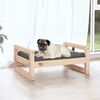 vidaXL Hundebett 65,5x50,5x28 cm Massivholz Kiefer