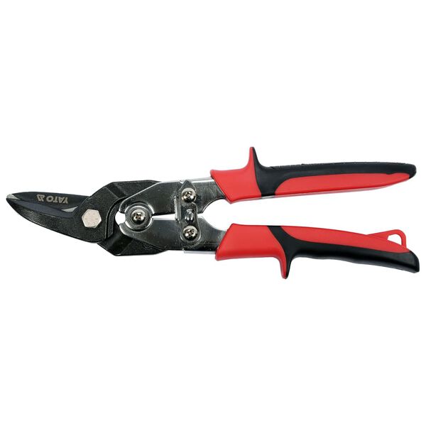 YATO Figur-Blechschere Links 260 mm Rot
