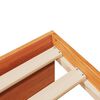vidaXL Tagesbett ohne Matratze Wachsbraun 75x190 cm Massivholz Kiefer