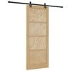 vidaXL Schiebet&uuml;r ORKDAL 86 x 211 cm Massives Kiefernholz Natur