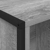 vidaXL B&uuml;cherregal Graues Sonoma 99,5 x 30 x 108,5 cm Holzwerkstoff