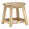 vidaXL Hocker Handbemalt 38&times;38&times;35 cm Mango Massivholz