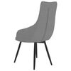 vidaXL Sessel Hellgrau Stoff