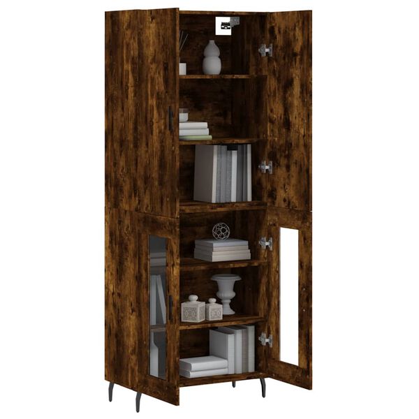 vidaXL Highboard R&auml;uchereiche 69,5x34x180 cm Holzwerkstoff