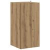 vidaXL Eckregal Artisan-Eiche 33x33x67 cm Holzwerkstoff