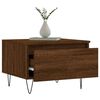 vidaXL Couchtische 2 Stk. Braun Eichen-Optik 50x46x35 cm Holzwerkstoff