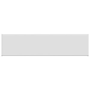 vidaXL Fensterbank Wei&szlig; 80 x 20 x 4,5 cm PVC