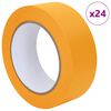 vidaXL Malerklebeb&auml;nder 24 pcs Gelb 38mm x 50m Papier