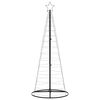 vidaXL LED Weihnachtsbaum 200 LEDs Mehrfarbig 180 cm