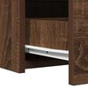 vidaXL Schminktisch mit Schubladen Braun 60 x 40 x 70 cm Holzwerkstoff