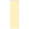 vidaXL Verdunkelungsrollo Gelb 70x230 cm Stoffbreite 65,7 cm Polyester